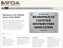 Tablet Screenshot of mfda.us