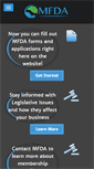Mobile Screenshot of mfda.biz